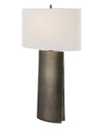 V-Groove - Modern Table Lamp - Dark Gray
