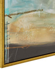 Painters High - Revisited Framed Abstract Art - Gold