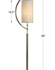 Balaour - Floor Lamp - Antique Brass