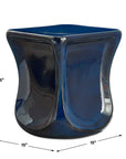 Kaz - Garden Stool - Deep Blue