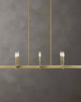 Cordoba - 8 Light Linear Chandelier - Gold