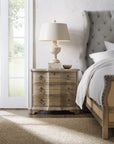 Boheme - Bastogne 3-Drawer Nightstand - Light Brown