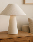 Nori - Table Lamp - Flecked White