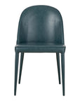 Burton - Vegan Leather Dining Chair (Set of 2) - Dark Teal