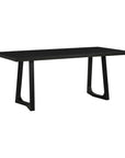 Silas - Dining Table - Black Ash