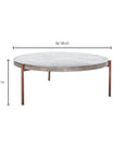 Mendez - Outdoor Coffee Table - Gray