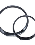 Orbits - Ring Sculptures (Set of 2) - Black