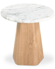 Evelyn - Accent Table - White