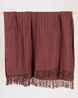 Throws - 50" x 70" TC Hunter Throw - Cherrywood Red