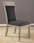 Encore - Armless Chair - Dark Gray