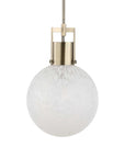 Huch - 1 Light Glass Pendant - White