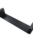 Post - Large Oak Dining Bench - Black