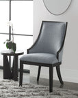 Janis - Accent Chair - Ebony