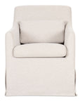 Lydia - Slipcover Dining Chair - Beige