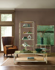 Melange - 85" Etagere - Gold