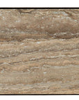 La Grange - St. James Metal And Stone Console - Dark Brown
