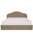 Maggie - Queen Storage Bed - Taupe