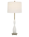 Annora - Glossy Table Lamp - White
