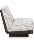 Crandall - Swivel Accent Chair - Cocoa Cream