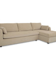 Burrow - Sleeper Sectional With Right Storage Chaise - Sand
