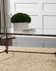 Warring - Iron Coffee Table - Dark Brown