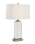 Genevieve - Crystal Table Lamp - Brass,Gold