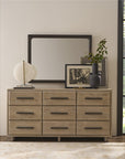 Modern - Nine Drawer Dresser