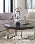 Converge - Round Coffee Table - Black