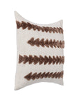 Essay - 22" x 22" LN Pillow - Frothed Brown