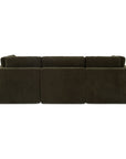 Cates - Classic L Modular Sectional - Dark Green