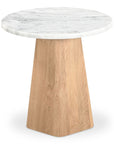 Evelyn - Accent Table - White