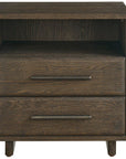 Modern - Open Storage Nightstand