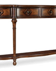Melange - 72" Hall Console - Dark Brown