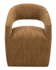 Barrow - Rolling Dining Chair - Amber Glow