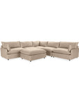 Caplan - 6 Piece Modular Sectional With Ottoman