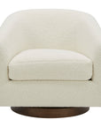Oscy - Swivel Chair - White