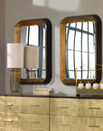 Niva - Metallic Wall Mirror - Gold