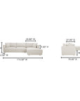 Bryn - Sectional Right - Oyster