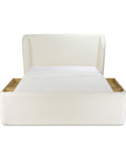 Sophia - King Bed - Cream