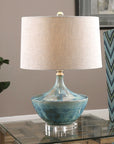 Chasida - Ceramic Lamp - Blue