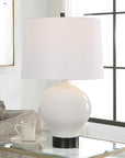 Collar - Gloss White Table Lamp