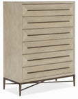 Cascade - 6-Drawer Chest - Light Brown