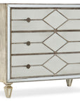 Sanctuary 2 - Queen Of Diamonds Bachelorette Chest - Light Brown / Pearl Silver