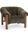Sansa - Accent Chair - Olive Green