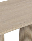 Vander - Solid Wood Rectangle Console Table