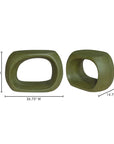 Albers - Outdoor Stool - Dark Green
