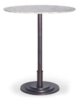 Tori - Outdoor Counter Table - White Marble
