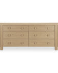 Loren - 6 Drawer Dresser - Natural