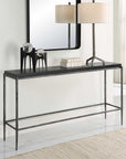 Crescendo - Concrete Console Table - Black