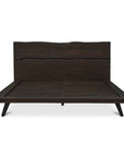 Madagascar - King Platform Bed - Dark Brown